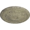 Ekena Millwork Richmond Ceiling Medallion (Fits Canopies up to 2 5/8"), 18"OD x 1 3/8"P, Castle Stone Crackle CM18RICSC - alternate 2